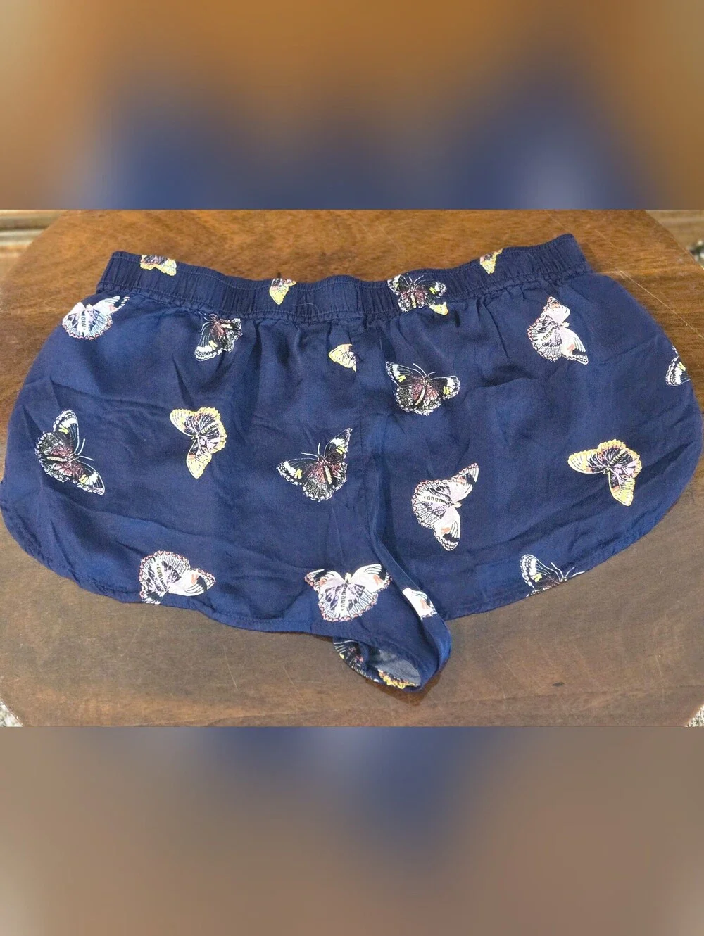 🦋Anthropologie Lyrebird Silky Pajama Shorts Size M🦋